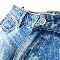 Ksubi Low Rider Texas Blue Studded Jeans Womens Size 26 Blue WFA25DJ011
