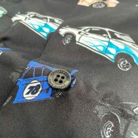 Philipp Plein Cars Racing Silk Bowling Shirt, Mens, Size L, SAEC-MRP2354-PTE028N