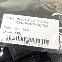 Philipp Plein Racing Club Cargo Shorts, Size XXL, Mens, Black, SAEC-MRT1461-PTE004N_02