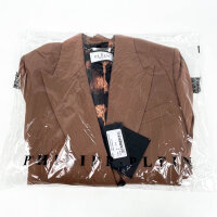 Philipp Plein Gold Fit Blazer LS - SAEC-WRF0699-PTE003N_04 - Size S, Womens, Brown