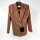 Philipp Plein Gold Fit Blazer LS - SAEC-WRF0699-PTE003N_04 - Size S, Womens, Brown