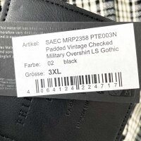 Philipp Plein Gothic Plein Military-Overshirt, Größe 4XL, Herren, Schwarz, SAEC-MRP2358-PTE003N_02