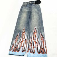 Philipp Plein SAEC-WDT2752-PDE004N Denim Skater Fit Jeans...