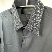 Philipp Plein SAEC-MRP2338-PTE004N_02 Strass Hemd XXL Herren Schwarz