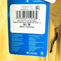 Columbia, AM3039-715, Fleece jacket, size M, mens, light camel