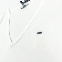 Tommy Jeans DW0DW17385-YBR T-Shirt Essential Rib V XS...