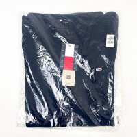 Tommy Jeans DW0DW17385-C1G Essential Rib V T-Shirt Damen Dark Night Navy Größe S