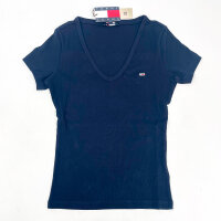 Tommy Jeans Essential Rib V T-Shirt, DW0DW17385-C1G,...