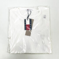 Tommy Jeans DW0DW17383-YBR Ribbed Slim T-Shirt Damen Weiß XS