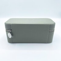 Pandora Kleine Schmuckbox,Textil, Grau, 20 x 8.5 x 10.1 cm, A012