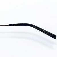 GUCCI GG1957SA 001 Sonnenbrille, Glas 58 mm, Steg 17 mm, Bügel 145 mm, Herren, Gold/Grau