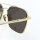 GUCCI GG1957SA 002 Sonnenbrille, Glas 58 mm, Steg 17 mm, Bügel 145 mm, Herren, Gold/Braun