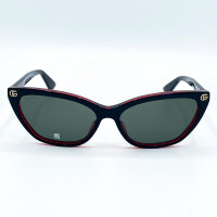GUCCI GG1815S 003 Sonnenbrille, Glas 58 mm, Steg 15 mm, Bügel 140 mm, Damen, Schwarz/Rot/Grau