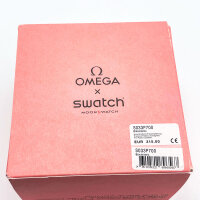 Omega x Swatch MoonSwatch SO33P700 Armbanduhr Mission to the Pink Moonphase, Unisex, Rosa