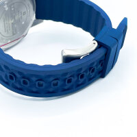 Swiss Military by Chrono SMS34102.04 Solar-Sportuhr, 43 mm, Herren, Blau/Silber