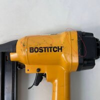 BOSTITCH Pneumatic Stapler SB156SX-1-E Stapler, 1/4 BSP Thread, Depth Stop, 12-40mm