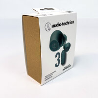 Audio-Technica ATH-CKS30TW+, kabellose In-Ear-Kopfhörer, Bluetooth 5.1, Noise Cancelling, Grün