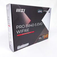 MSI Pro B840-S EVO WIFI6E, AMD, Sockel AM5, DDR5-SDRAM,...