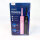 YteaTh Pro Y06W, rotierende E-Zahnbürste, 10 Köpfe, 2 Reiseetuis, 5 Modi, IPX7, 1800 mAh, 2er-Pack, Schwarz-Pink, Y06W-BPK-2