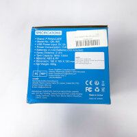 PANACARE QB-805 Tragbare automatische Seifenblasenmaschine, 1.500+ Seifenblasen/min, für Kinder, Hochzeiten & Geburtstage, Schwarz