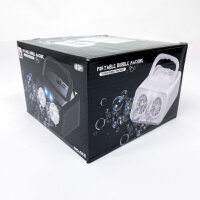 JH, No. 553, Tragbare Seifenblasenmaschine, 120 ml, USB/4×AA, ab 3 Jahren
