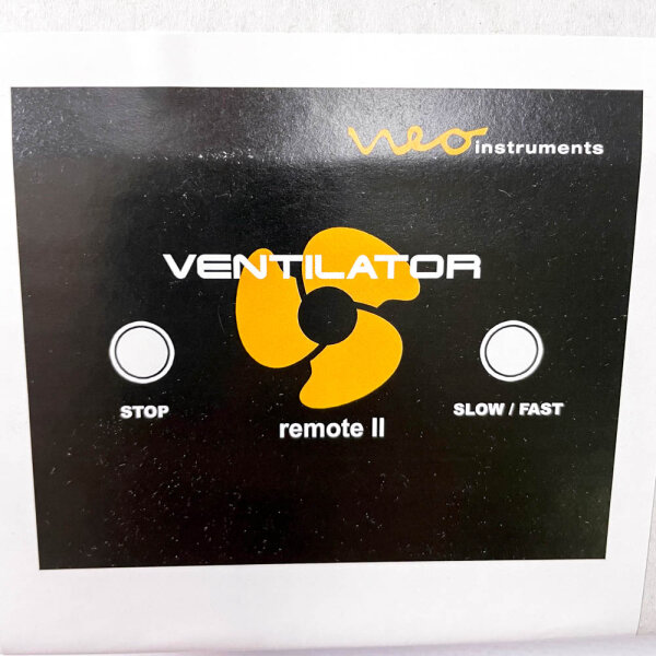 Neo Instruments Ventilator Remote II, Fernbedienung, inkl. 1,5 m TRS-Kabel