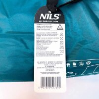 NILS CAMP, NC6010, Group Tent Camping Tent 2-Person Trekking Tent, 2 Persons, Value Set, 1-piece, Waterproof 3000mm, Mosquito net in sleeping area improves air circulation