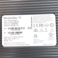 Weidmüller 2682280000, IE-SW-AL08M-8TX, Industrial Ethernet Switch, 10/100 MBit/s