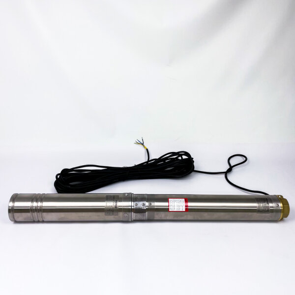 VEVOR 4SDM8/9, Tiefbrunnenpumpe, 1,1 kW, 1100W 230V 190L/min 57m 1.5HP
