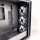 VOLCANO EXPANSE T APEX ARGB PC Case, Black, Midi Tower, ATX, Mesh Front, Tempered Glass Side Panel, 4x ARGB Fans