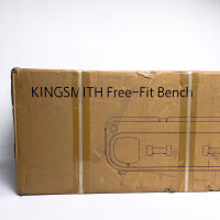 KINGSMITH FBB1C, Free-Fit, Multifunctional Training Bench, Grey