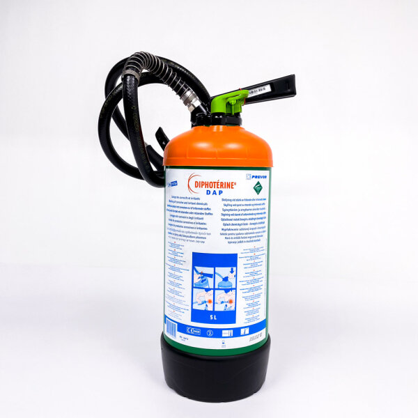 PREVOR Diphoterine DAP D 5L Mobile Emergency Shower Chemicals EN 15154 – MHD 09/2027