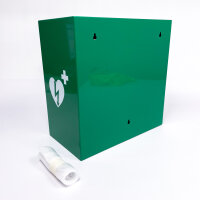 DefiSign DS-36, Universal wall box for AED with alarm, Green