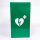 DefiSign DS-36, Universal wall box for AED with alarm, Green