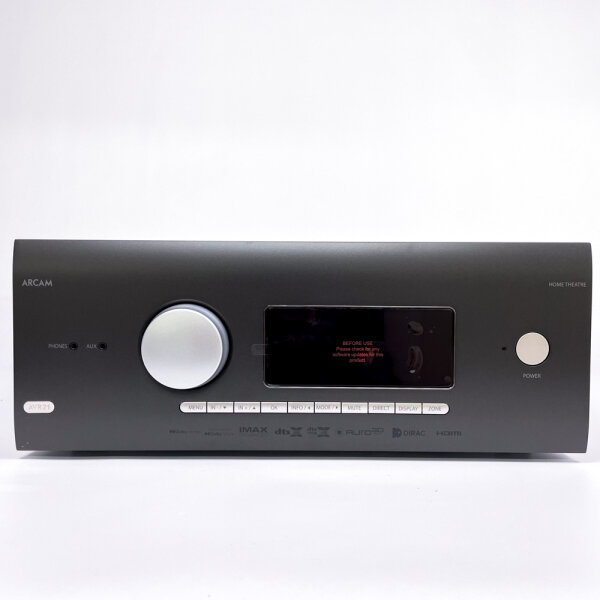 Arcam AVR21, AV-Receiver, Dolby Atmos, DTS:X, HDMI, Schwarz