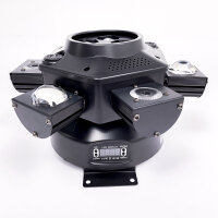 LED Moving Head, ZQ02361, 180 W, RGBW, DMX512, Sound Activation, 6 Light Arms, DJ/Bar/Disco, Black
