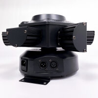 LED Moving Head, ZQ02361, 180 W, RGBW, DMX512, Sound Activation, 6 Light Arms, DJ/Bar/Disco, Black