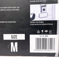 Enders 3890 Toronto M Aluminiumbox, 47 L, Größe M, 58,5 × 38,5 × 26,5 cm