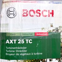 Bosch AXT 25 TC turbine shredder (light scratch), 2,500 W, Turbine-Cut, 45 mm, 53 L