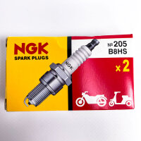 NGK B8HS Zündkerzen, 2er Pack NO205