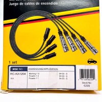 NGK 6299 Zündkabelsatz, kompatibel mit Hyundai i10 PA 2742002610, 5JB, RC-KA1204
