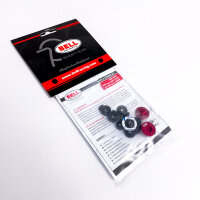 Bell Helmets 2020073 Pivot Kit, Red, for SE07 3/2 mm, SE077 & SE06 3 mm