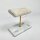 Venezianico Marble Podium, 16 × 9.5 × 16 cm, Gold-Weiß