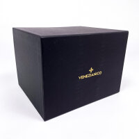 Venezianico Marble Podium Gold-White 16 × 9.5 × 16 cm
