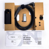 Prowise PW.2.10009.0006 4K Move USB Camera with Mount, Black