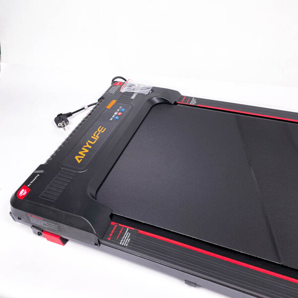 ANYLIFE 480D-A, Walking Pad Laufband, Steigung, 330 lb, 2,5 HP, Untertisch, LED-Display, Fernbedienung