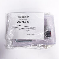 ANYLIFE 480D-A, Walking Pad Laufband, Steigung, 330 lb, 2,5 HP, Untertisch, LED-Display, Fernbedienung