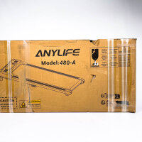 ANYLIFE 480D-A, Walking Pad Laufband, Steigung, 330 lb, 2,5 HP, Untertisch, LED-Display, Fernbedienung
