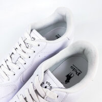 Polo Ralph Lauren Masters Court Leather Sneakers, Mens, Size 45, White/Black, 809891791