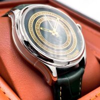 Louis Berset Mezzanino Automatic Watch, Mens, 42 mm, Stainless Steel, Full Set